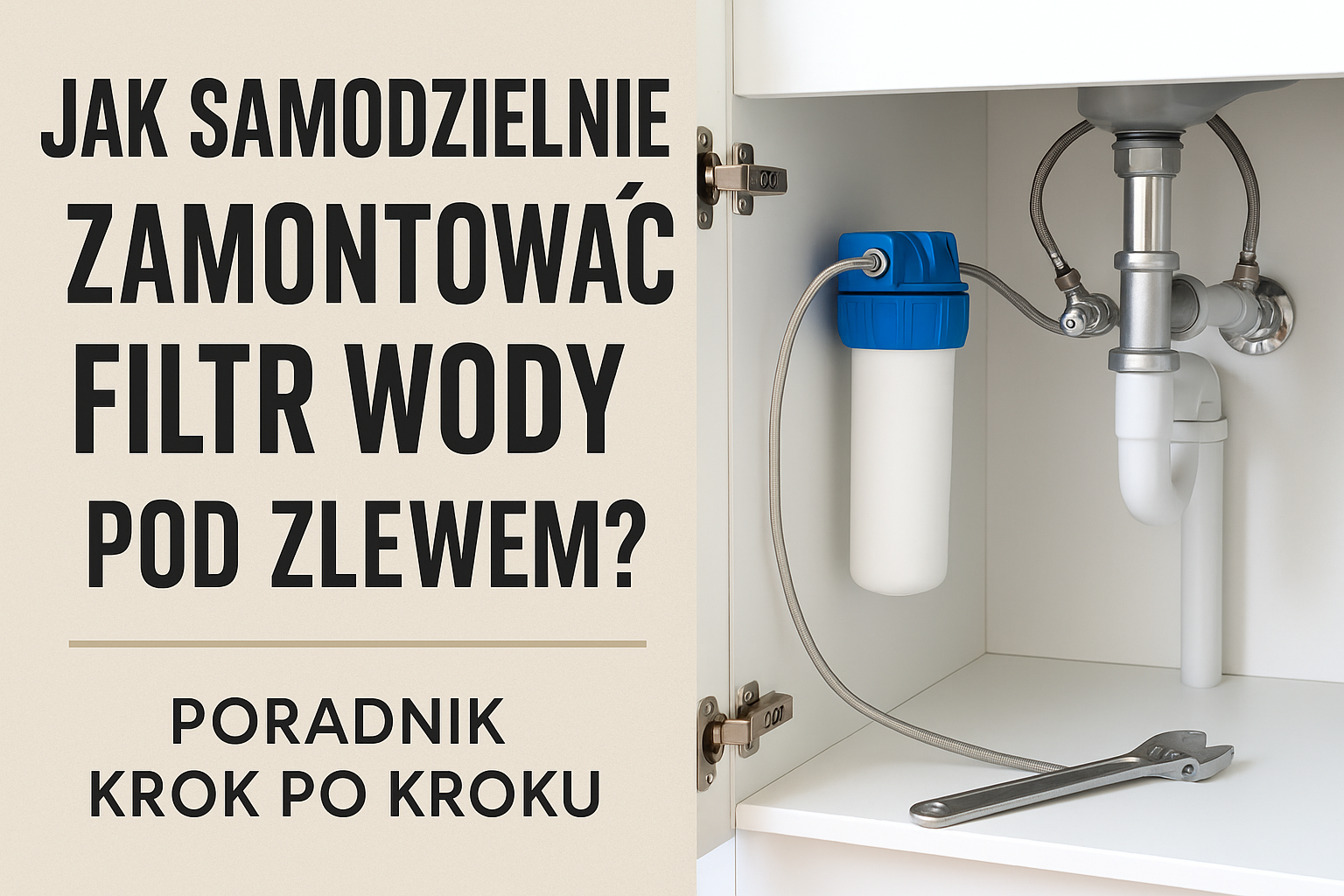 jak zamontować filtr wody