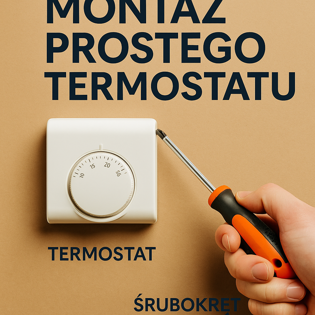 montaż termostatu pokojowego