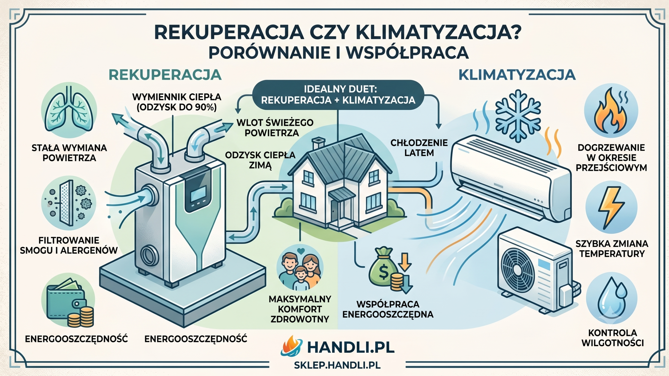 Rekuperacja czy klimatyzacja